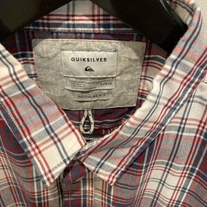 BNC Quiksilver plaid shirt
